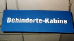 Behinderte-Kabine